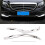 Für E-Klasse W213 2016-2019 Chrom ABS Frontstoßstange Platte Spoiler Spoiler Dekorative Abdeckung Trim 2