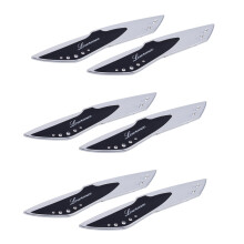 6X Front Auto Scheibenwischer Spoiler Presser mit Strass