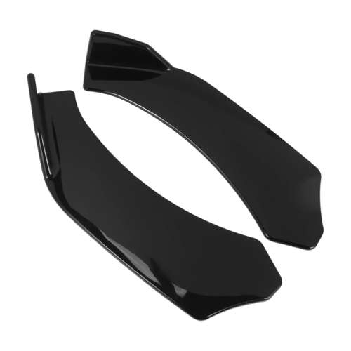 2Pcs Universal Auto Front Schaufel Lip Splitter Kinn ABS Spoiler 1