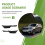 Auto Front Stoßstange Lip Diffusor Splitter Spoiler Protector 5