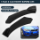 2Pcs Universal Auto Front Schaufel Lip Splitter Kinn ABS Spoiler 4