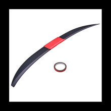 Universal Auto Spoiler, Verstellbare Heckspoilerlippe Dachheckflügel Zubehör, Schwarz + Rot