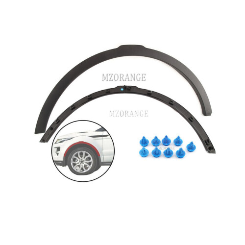 (esquerda) Para Range Rover Evoque 2012-2017 Moldura de arco de roda dianteira 2