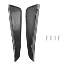 2Pcs Front Stoßstange Seite Air Splitter Spoiler Schwarz für W176 A180 A200 A220 A250 A45 eine Klasse 2016-2018