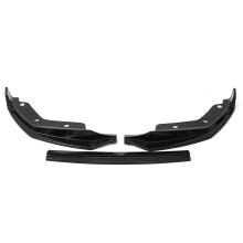 Golss Schwarz Frontspoilerlippe M Sport 3 STÜCKE Für BMW 3er G20 2019-2020