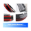 Auto-Heckspoiler-Dachlippen-Kit, Heck- oder Aufkleberleiste, Kit, Carbon 4