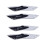 4X Front Auto Scheibenwischer Spoiler Presser Mit Strass 1