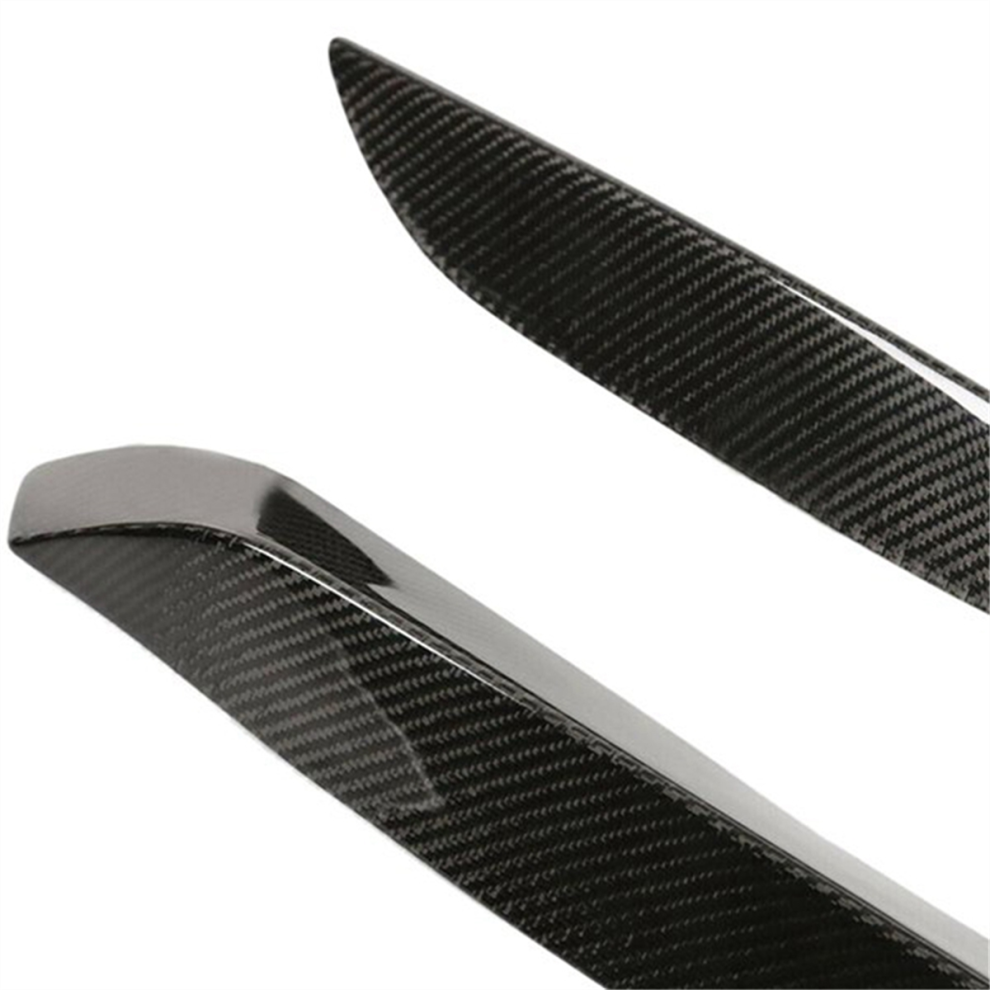 1Pair Carbon Fiber Front Bumper Splitter For M3 F80 F82 F83 4851529643270