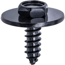 Rexka - 30 tornillos de cabeza hexagonal M4.8-1.61 x 16 mm para paso de rueda de BMW