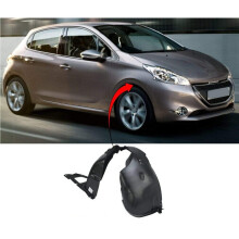 Peugeot 208 2012-2016 Voorspatbordbeschermer bestuurderszijde