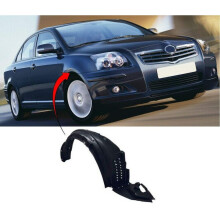 Toyota Avensis T25 2006-2009 Voorspatbordbeschermer rechts