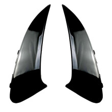 Auto Heckspoiler Seitenflügel Canard Trim für - CLA Klasse C118 CLA200 CLA250 CLA45 2020+ Schwarz