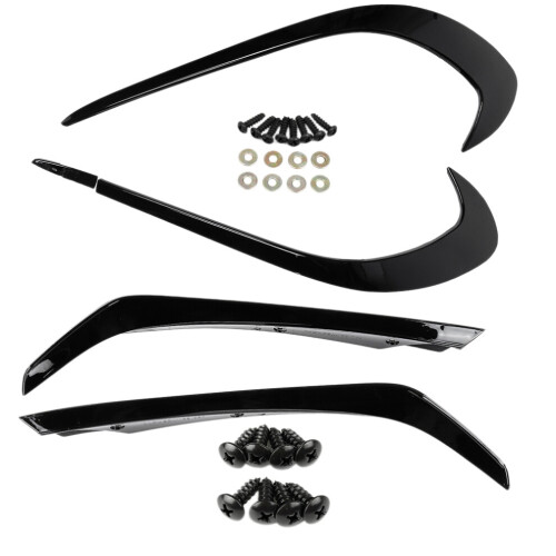 6PCS Frontspoiler Spoiler für eine Klasse W176 A180 A200 A220 A250