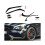6PCS Frontspoiler Spoiler für eine Klasse W176 A180 A200 A220 A250 2
