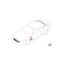 BMW 8 Cabrio G14 Luftkanal Seitenteil Links 51137419019 NEU ORIGINAL