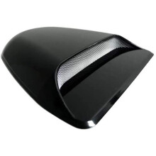 ICBEAMER Schwarze Motorhaubenhutze AERO DYNAMIC Speed Racer Wasserdicht FLOW mit