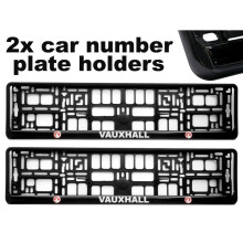 2x Doming Auto Nummernschild Surround Halter Rahmen Beste Passform für Opel