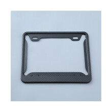(B) 204*195mm koolstofvezel kentekenplaathouderframe voor Spaanse motorfiets
