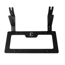 1 stücke Auto Universal Kennzeichen Rahmen Halter Fahrzeug Edelstahl Fit für Tesla Modell 3