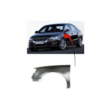 Parafango anteriore VW Passat B6 2005-2010 primerizzato lato passeggero