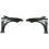 Ford Focus 2005-2008 Front Wing Primed Pair Left & Right 2