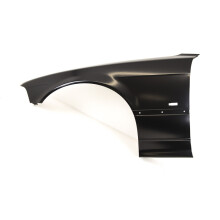 Parafango anteriore BMW 3 E36 Coupé / Cabriolet 1996-1998 primerizzato lato passeggero con piccolo foro per indicatore