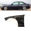 BMW 3 E36 Coupe / Cabriolet 1996-1998 Front Wing Primed Passenger Side With Small Indicator Hole 2