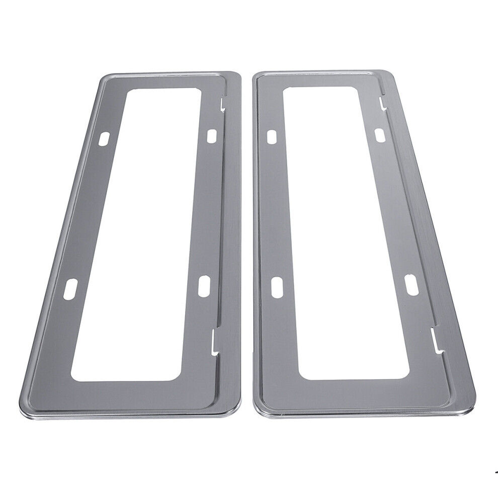 Cadre de plaque d'immatriculation en alliage d'aluminium professionnel pour Tesla 3/S/X
