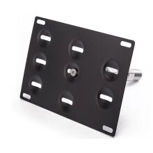 Suporte para placa de carro, suporte para gancho de reboque, realocador de placa de carro, suporte de