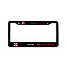 (2) Moldura de placa de licença de especificação americana Suporte de placa de licença de alumínio