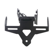 Suporte para placa de motocicleta para arrumação da cauda