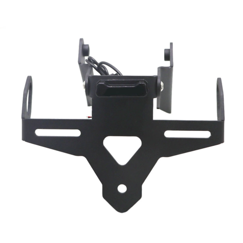 Suporte para placa de motocicleta para arrumação da cauda