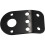 Universal Motorcycle Side Mounted Tail Light Frame License Plate Bracket Retro Metal Accessories 4