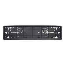 Moldura para placa de carro da UE à prova d'água, padrão europeu, moldura para placa de veículo, suporte