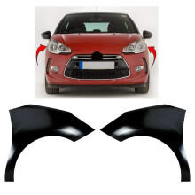 Citroen DS3 2010-2016 Parafango anteriore primerizzato, coppia sinistra e destra