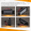 Luz de placa de 18 LEDs para 2D 5