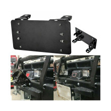1pc Kennzeichen Rahmen Loch Guide Seil Halter Ersatz Fahrzeug Zubehör Auto Stahl Flip-Up Winde Roller