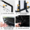 Suporte de placa frontal com trava para Modelo Y Modelo 3 3