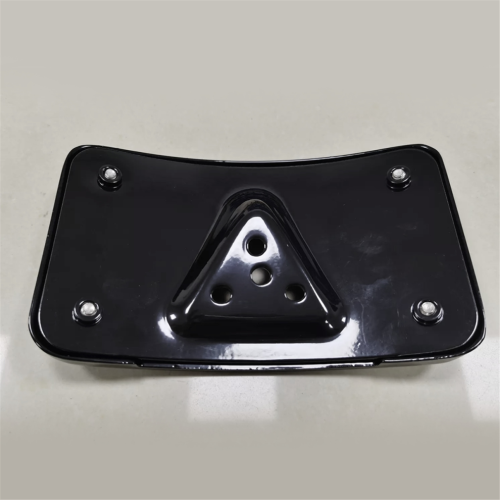 Suporte de placa de licença curvo para Fat Super Glide 2