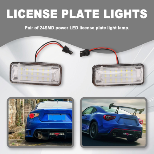2 luces LED para matrícula para FT-86 GT86 2