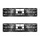 Support de plaque d'immatriculation (lot de 2) - Compatible avec toutes les plaques d'immatriculation standard 5