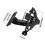Support de plaque d'immatriculation universel pour moto, support de feu arrière noir 5