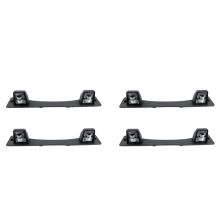 4 soportes para luces de matrícula de coche para Jeep Wrangler JK (2007-2018), sin bombilla, carcasa para lámpara