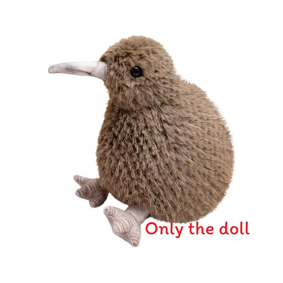 (Brown, 20cm) Cute Creative Kiwi Long Mouth Bird Doll Plush Toy For Kids Room Decoration-image-OPC-PHF2PN6-NEW