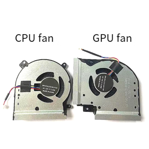 for GL504 GL504GS GL504GM - CPU & GPU Dual Fan Replacement 1