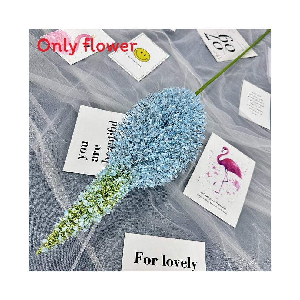 (Blue) Eremurus Chinensis Simulated Artificial Plant Bouquet Indoor For Decoration-image-OPC-PHF2T27-NEW