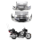 Chrome Front Rear Tip for Glide Road 1