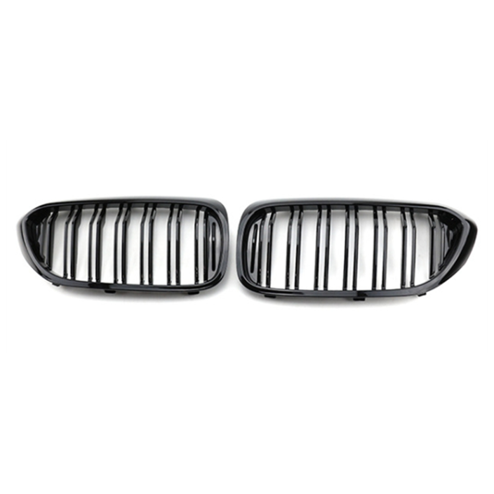 Car Double Slat Front Bumper Grille For 5 G30 G31 G38 530I 540I Light 4852137633264