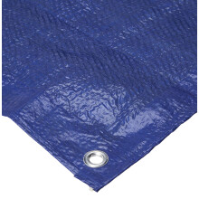 Bazic 4'x6' Tarp - Multifunktionelt Dække eller Telt til Havearbejde Camping Rejser
