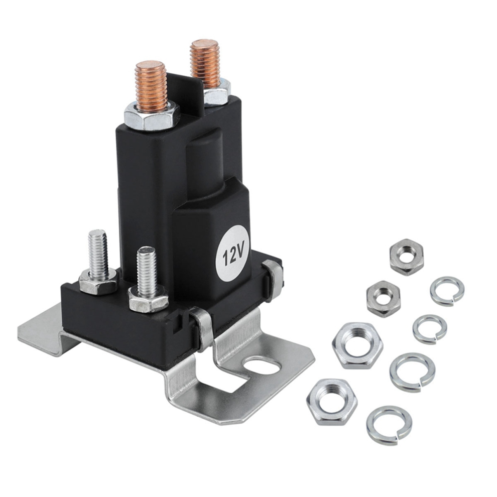 12V Large Current 500A Starting Relay With 100A Fuse Holder Kit Light 4852137631512